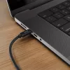 Hama Fabric Καλώδιο USB USB 2.0 1,5 m USB C Μαύρο