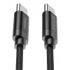 Hama Fabric Καλώδιο USB USB 2.0 3 m USB C Μαύρο