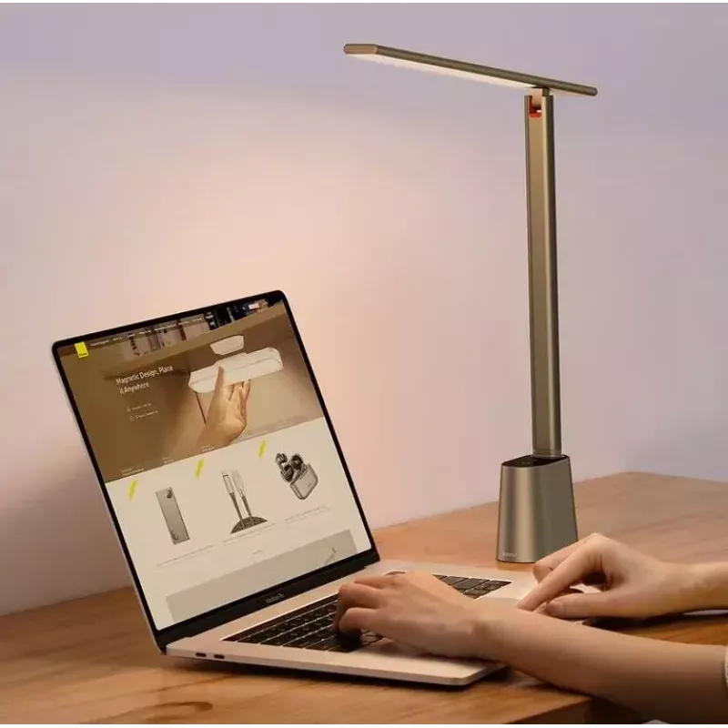 Επιτραπέζιο φωτιστικό Baseus Smart Eye 5W Γκρι 32 Λαμπτήρες 4000K