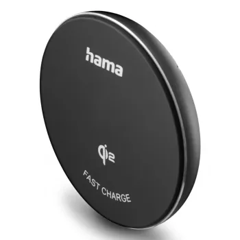 Hama 00201735 φορητός φορτιστής smartphone μαύρο USB ασύρματη φόρτιση ταχεία φόρτιση εσωτερικού χώρου