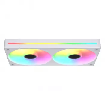 COUGAR Unity240-FB 240mm ARGB PWM ανεστραμμένος ανεμιστήρας Single-Frame, 120mm (700–1600 RPM), FDB, λευκό