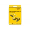 DeLOCK σετ επέκτασης USB Type-A 10 Gbit/s 0,2 m μαύρο 66466