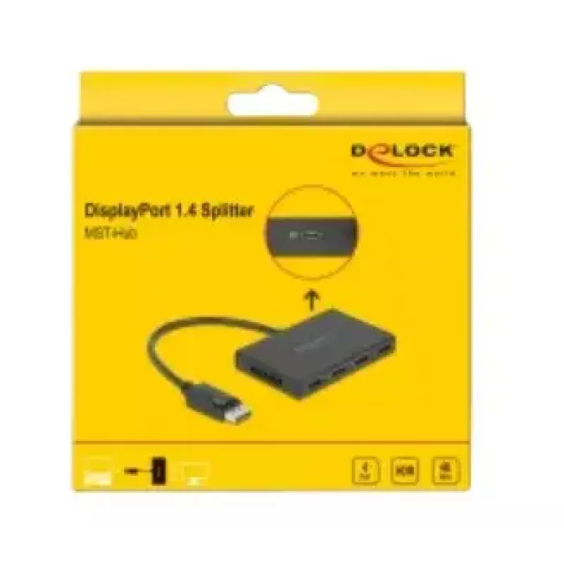 Διαχωριστής DisplayPort DeLOCK 87794