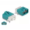 DeLOCK HDMTD Διπλό βύσμα αρσενικό γωνιακό για PCB