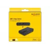 Delock Διακόπτης USB 4 x Συσκευή 2 x Host 5 Gbit/s Μαύρο
