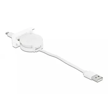 Καλώδιο DeLOCK Easy 45 μονάδα USB 2.0 ανασυρόμενο USB Type-A σε Micro-B