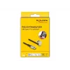 Καλώδιο δεδομένων και φόρτισης DeLOCK USB Type-C σε Lightning 180° γωνιακό 2 m MFi