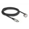 Καλώδιο δεδομένων και φόρτισης DeLOCK USB Type-C σε Lightning 180° γωνιακό 2 m MFi