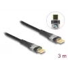 DeLOCK Καλώδιο δεδομένων και γρήγορης φόρτισης USB 2.0 3 m 100 W