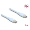 Καλώδιο USB DeLOCK 81234 USB 2.0 1 m USB C Μπλε