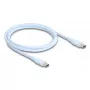 Καλώδιο USB DeLOCK 81234 USB 2.0 1 m USB C Μπλε