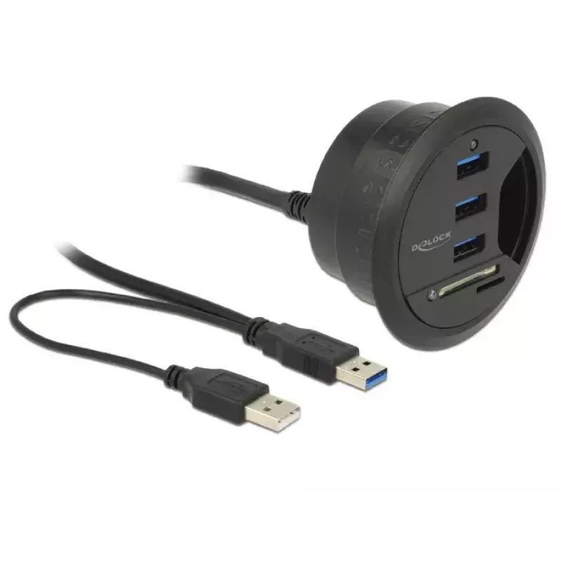 Πρίζα εξόδου DeLOCK 62869 Μαύρο