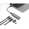 DeLOCK 3 Θυρών USB Hub 10 Gbps με αναγνώστη καρτών SD Micro SD Type-C