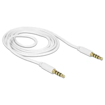 Καλώδιο ήχου DeLOCK 83440 1m 3,5 mm λευκό
