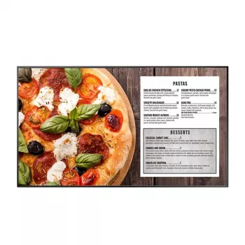AG Neovo QM-65 Digital Signage επίπεδη οθόνη 163,8 cm (64,5 ίντσες) LCD 350 cd/m² 4K Ultra HD μαύρο