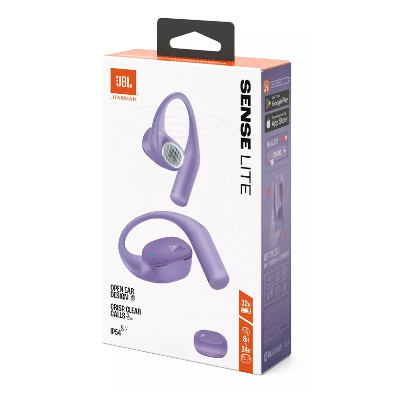 JBL Sense Lite Headset Ασύρματο αγκύλες αυτιών μουσική Bluetooth μωβ