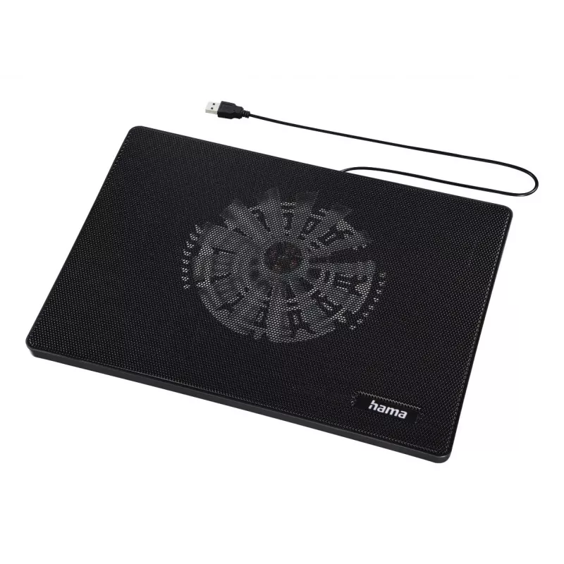 Hama λεπτό μαξιλαράκι ψύξης laptop 39,6 cm (15,6 ίντσες) μαύρο