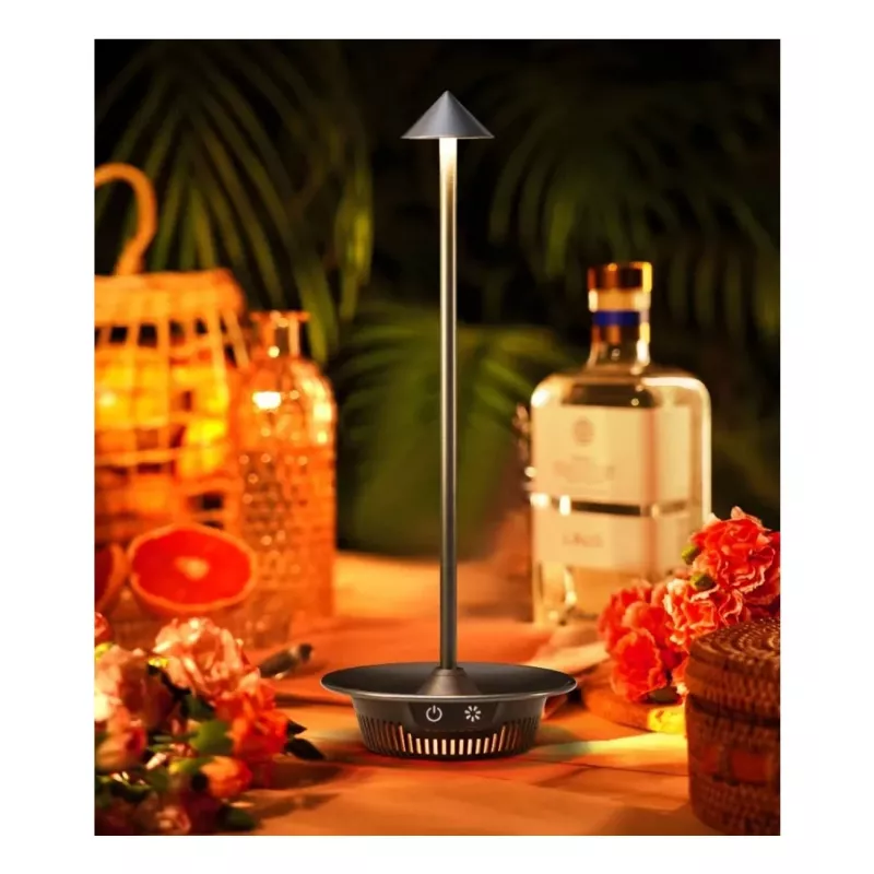 Techly I-LAMP-TABLE3 επιτραπέζιο φωτιστικό μονάδα SMD LED 1 W SMD LED D μαύρο