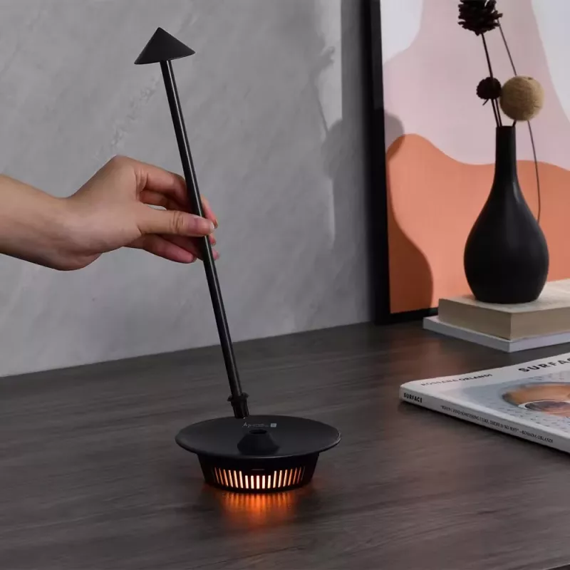 Techly I-LAMP-TABLE3 επιτραπέζιο φωτιστικό μονάδα SMD LED 1 W SMD LED D μαύρο