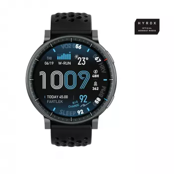 Smartwatch Amazfit Active Max στρογγυλό AMOLED 1,5 ίντσες 480×480 οθόνη αφής 64 MB RAM 4 GB 658 mAh μαύρο