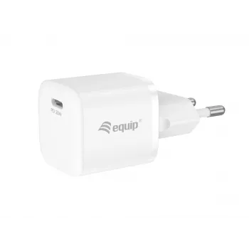 Equip φορτιστής 1-Port 20W USB-C PD εσωτερικού χώρου AC λευκό 100-240V