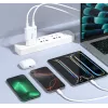 EQUIP φορτιστής GaN 2 θυρών 30W λεπτός USB-C PD — 2 θύρες USB-C, είσοδος 100–240 V, έξοδος max. 20 V, λευκό