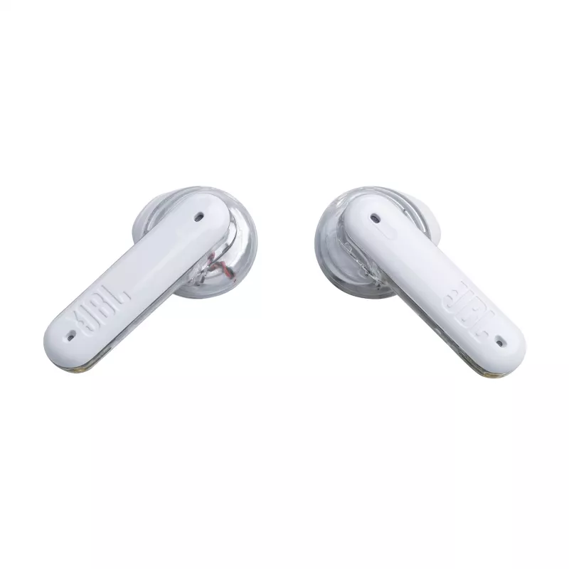 JBL Tune Flex Ghost Edition Headset True Wireless Stereo (TWS) In-ear κλήσεις/μουσική Bluetooth διαφανές, λευκό