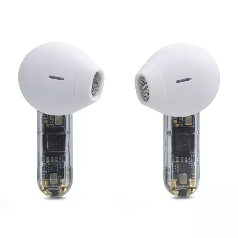 JBL Tune Flex Ghost Edition Headset True Wireless Stereo (TWS) In-ear κλήσεις/μουσική Bluetooth διαφανές, λευκό