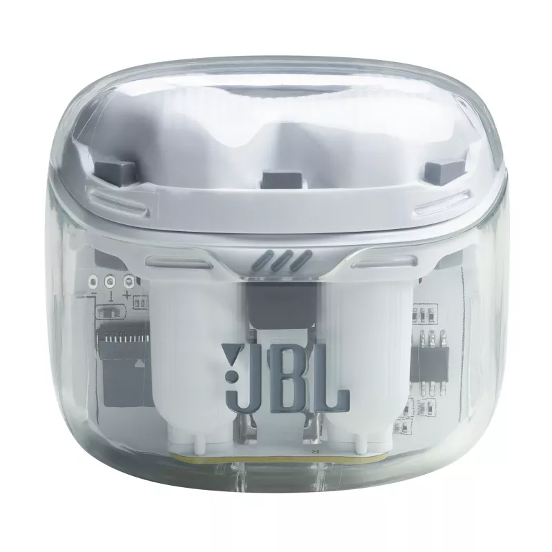 JBL Tune Flex Ghost Edition Headset True Wireless Stereo (TWS) In-ear κλήσεις/μουσική Bluetooth διαφανές, λευκό