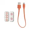JBL Tune Flex Ghost Edition Headset True Wireless Stereo (TWS) In-ear κλήσεις/μουσική Bluetooth διαφανές, λευκό