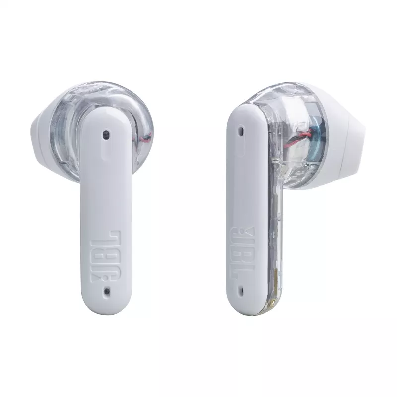 JBL Tune Flex Ghost Edition Headset True Wireless Stereo (TWS) In-ear κλήσεις/μουσική Bluetooth διαφανές, λευκό