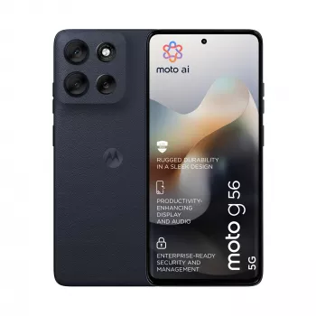 Smartphone MOTOROLA moto g56 5G 17,1 cm (6,72 ίντσες) Hybrid Dual SIM, MediaTek Dimensity 7060 2,6 GHz, 8 GB RAM, 256 GB, 5200 mAh, Μαύρο