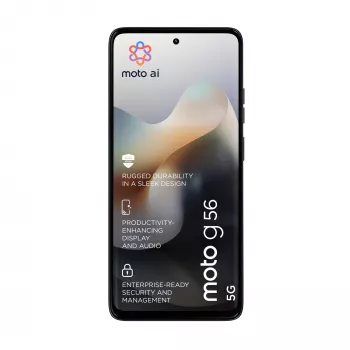 Smartphone MOTOROLA moto g56 5G 17,1 cm (6,72 ίντσες) Hybrid Dual SIM, MediaTek Dimensity 7060 2,6 GHz, 8 GB RAM, 256 GB, 5200 mAh, Μαύρο