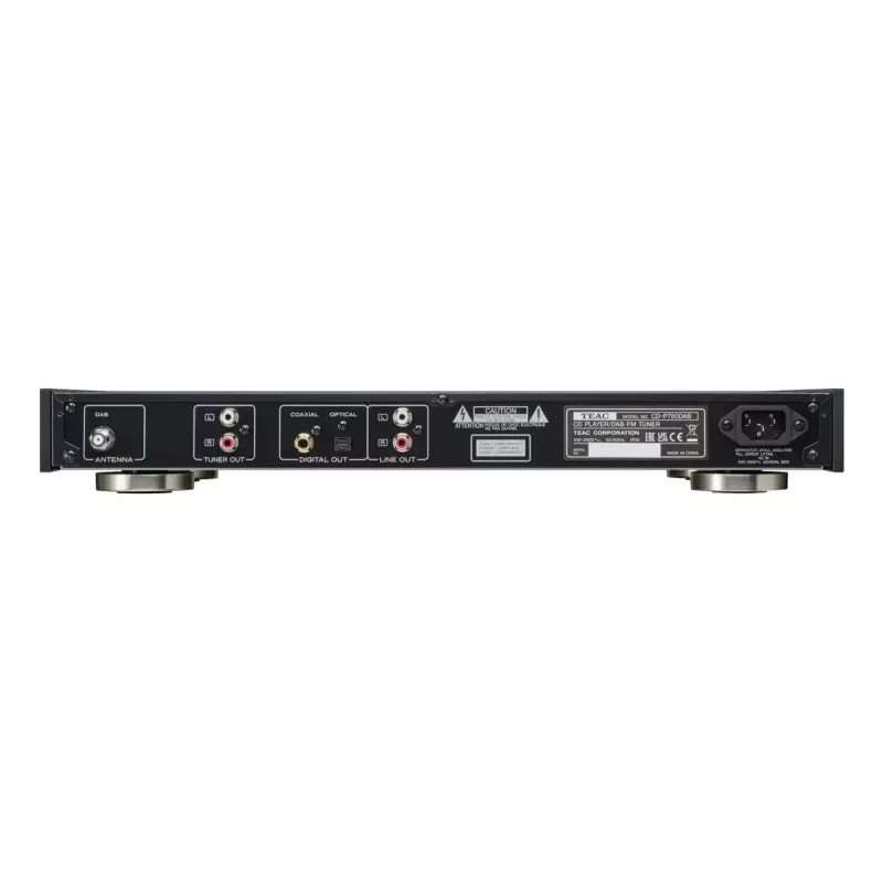 CD Player CD Recorder TEAC CD-P750DAB-B Μαύρο DAB+ FM