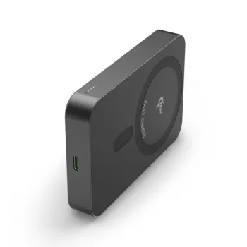 Hama 00201752 Powerbank 10000 mAh Ασύρματη φόρτιση Ανθρακί