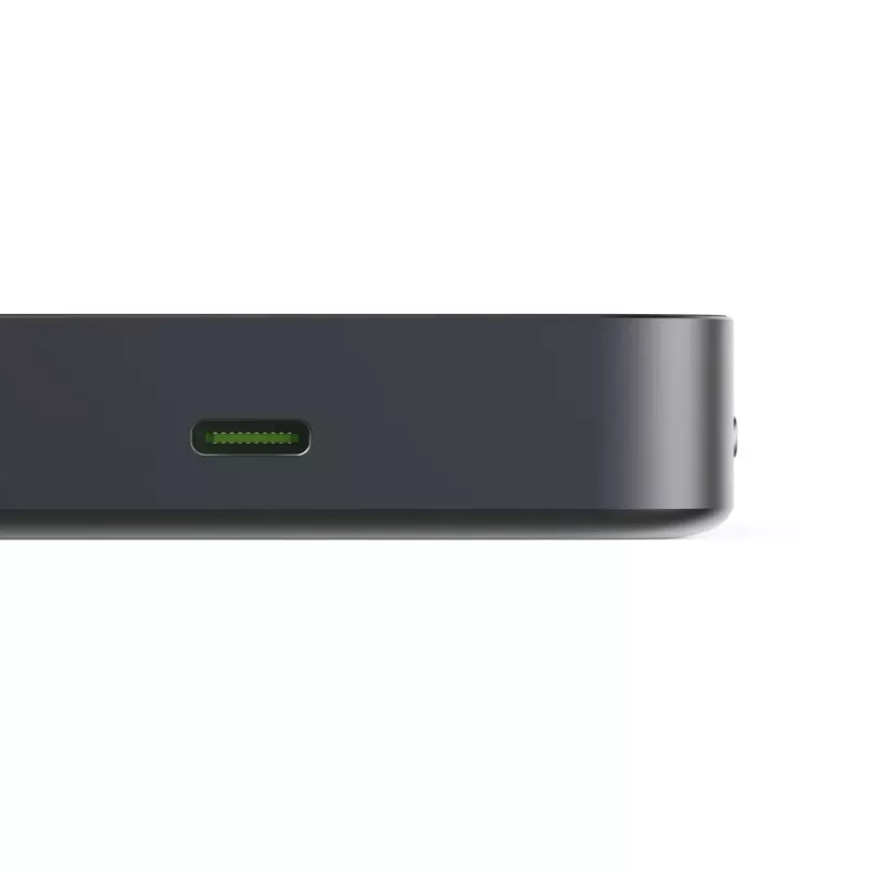 Hama 00201752 Powerbank 10000 mAh Ασύρματη φόρτιση Ανθρακί