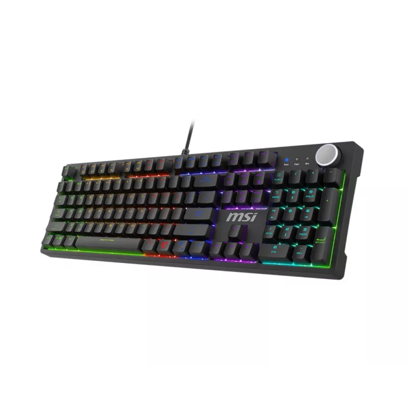 MSI FORGE GK320 Red Μηχανικό Πληκτρολόγιο Gaming, QWERTZ DE