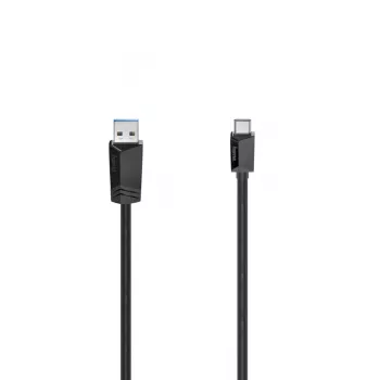 Καλώδιο USB Hama 00200657 1m USB A USB C USB 3.2 Gen 2 10 Gbit/s μαύρο
