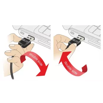 Καλώδιο USB DeLOCK 2 m USB 2.0 A - Micro-B αρσενικό/αρσενικό