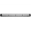 Delock 43280 Keystone Patchpanel, 19 inch, 48 Θύρες, 1U, Μαύρο