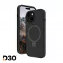 Θήκη προστασίας dbramante1928 Iceland Ultra D3O MS Kick για iPhone 17e/16e/15/14/13, 15,5 cm (6,1 ίντσες), μαύρο