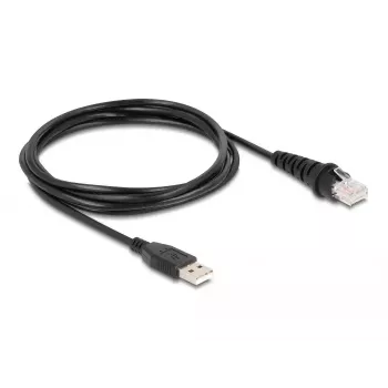 Σαρωτής barcode USB DeLOCK 1D και 2D ενσύρματος για σταθερή τοποθέτηση