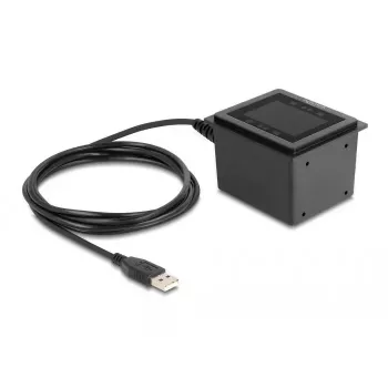 Σαρωτής barcode USB DeLOCK 1D και 2D ενσύρματος για σταθερή τοποθέτηση