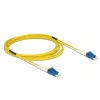 Καλώδιο οπτικών ινών DeLOCK 3m LC-LC