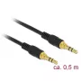 Καλώδιο ήχου DeLOCK 85545 0,5 m 3,5 mm μαύρο