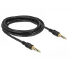 DeLOCK 85601 Καλώδιο ήχου 3m 3,5mm μαύρο