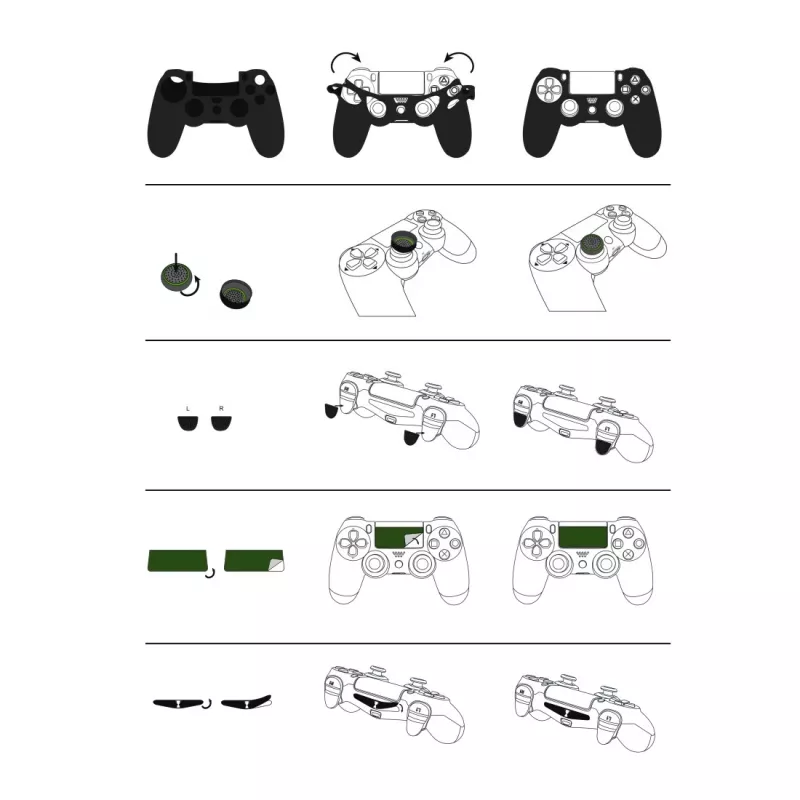 Hama Soccer, PlayStation 4, μαύρο, πράσινο
