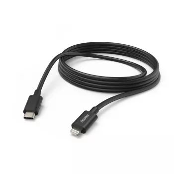 Hama 00201599 Καλώδιο Lightning 3 m μαύρο