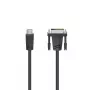 Hama 00205018 Προσαρμογέας καλωδίου βίντεο 1,5 m HDMI Type-A (Standard) DVI-D μαύρο
