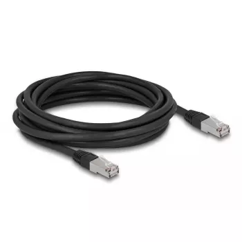 Καλώδιο δικτύου DeLOCK RJ45 Cat.6A 5m μαύρο